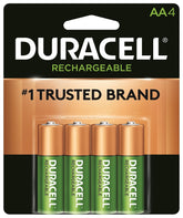 Duracell 66155 Battery, 2000 mAh, AA Battery, Nickel-Metal Hydride, Rechargeable